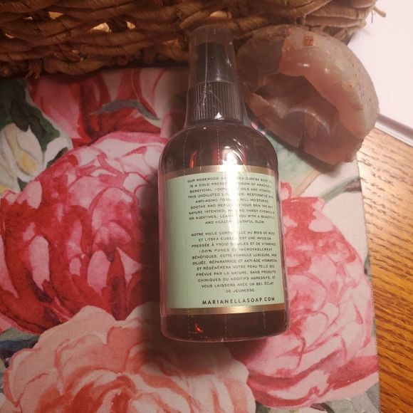 NWT 4oz MARIANELLA BODY OIL ROSEWOOD AND LITSEA CUBEBA IMPERIAL JADE BODY OIL - Picture 4 of 8